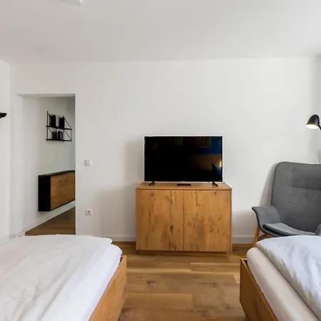 Glück Auf Appartements Am Stadtpark Duisburg Exterior foto