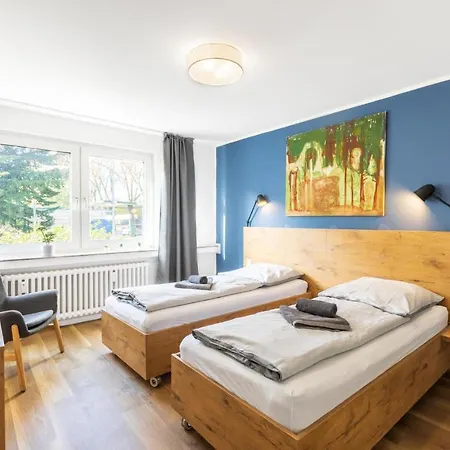 Glück Auf Appartements Am Stadtpark Duisburg Exterior foto