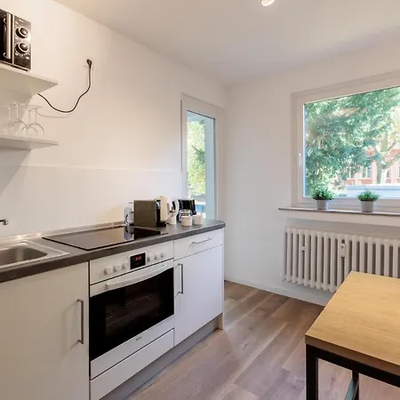 Glück Auf Appartements Am Stadtpark Duisburg Exterior foto