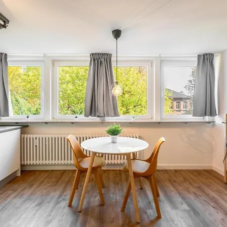 Glück Auf Appartements Am Stadtpark Duisburg Exterior foto