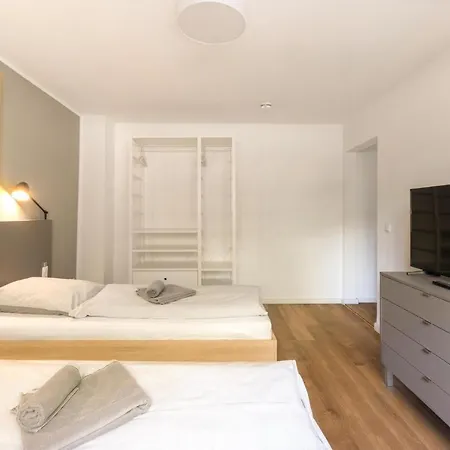 Glück Auf Appartements Am Stadtpark Duisburg Exterior foto