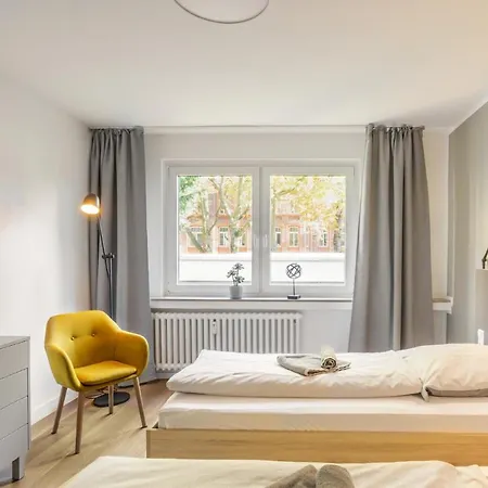 Glück Auf Appartements Am Stadtpark Duisburg Exterior foto
