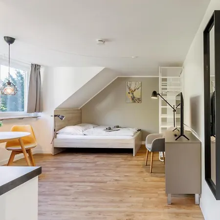 Glück Auf Appartements Am Stadtpark Duisburg Exterior foto