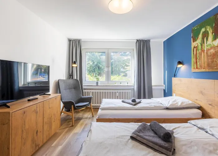 Glueck Auf Appartements Am Stadtpark Duisburg